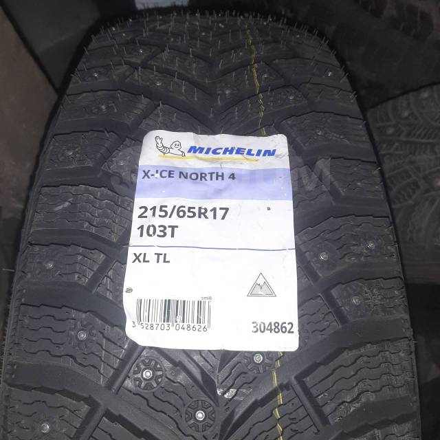 Michelin X Ice North 4 215 65 R17 17 1 шт 215 мм 65 радиальный