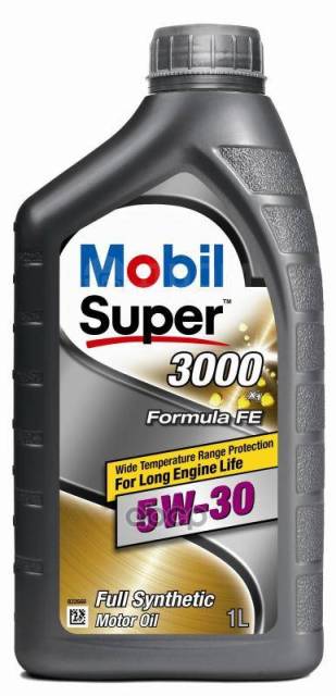 Купить Mobil Масло Моторное Mobil Super 3000 X1 Formula Fe 5W 30 1Л