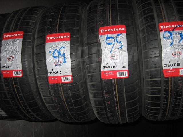 Firestone Firehawk 700 FS-B, 215/60 R15, 15", 2 шт, в наличии, 215 мм ...