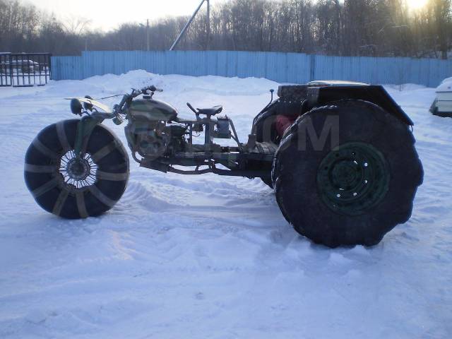 Снегоход из мотоцикла УРАЛ - Форум
