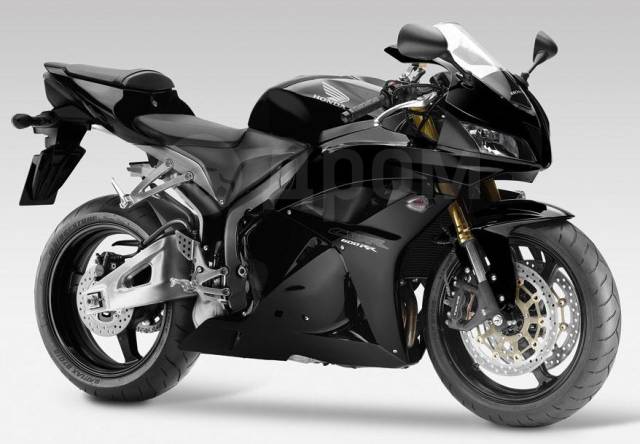 Года фото мотоцикл Honda CBR 600RR, 2009, 600 куб. см. 4х тактный, с пробегом, неисправен, 8 000 км