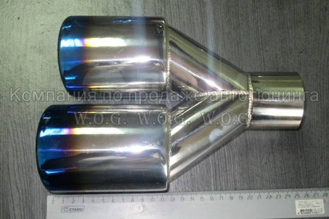 Купить Насадка глушителя на обвесы gx460 gx470 pradо 120 prado 150 land ...