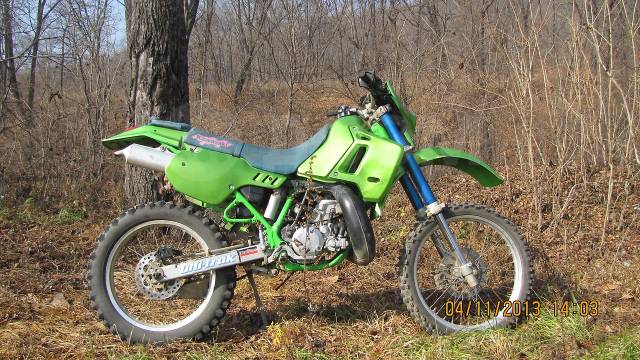 Kawasaki KDX 125SR. 198. ., , ,   