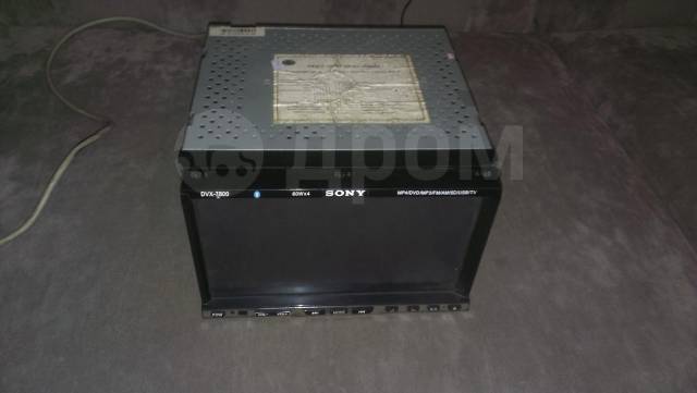 Автомагнитола SONY DVX 7800 инструкция