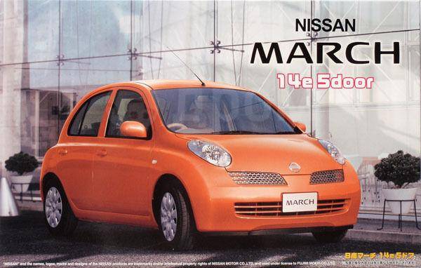 Nissan March 2002 розовый