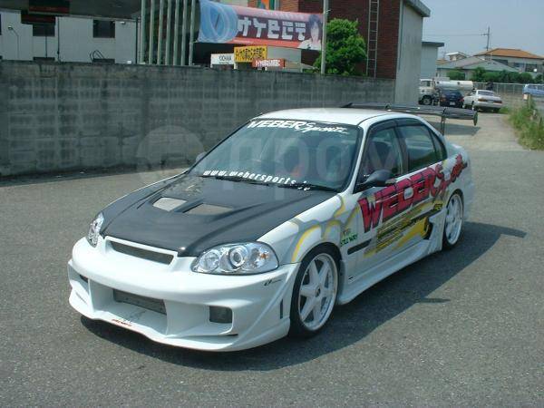 Запчасти автотюнинга. Тюнинг Honda Civic MK7 (2002-2006)