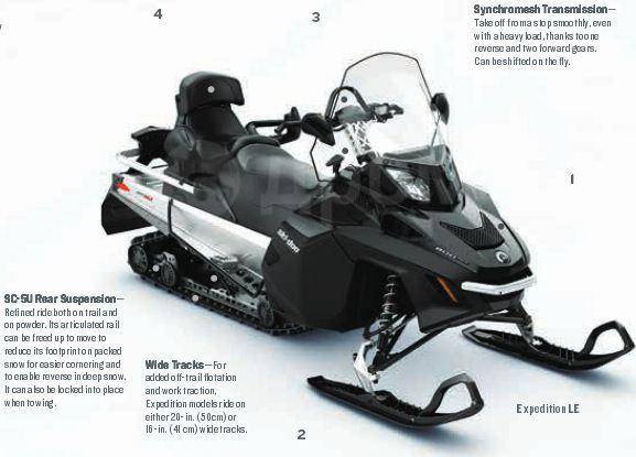 BRP Ski-Doo Expedition SE 1200 4-TEC. ,  ,   