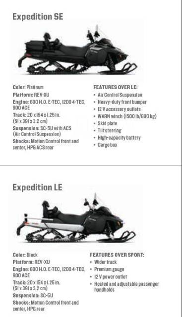 BRP Ski-Doo Expedition SE 1200 4-TEC. ,  ,   