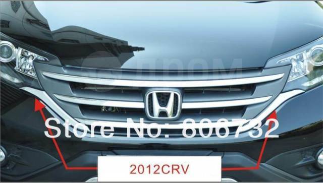 Как снять решетку радиатора хонда срв 4 Купить Honda CR-V 2012 хром накладки в Красноярске по цене: 2 384.48 ₽ - частное