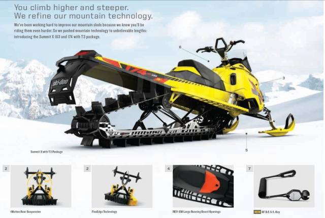 BRP Ski-Doo Summit. ,  ,   