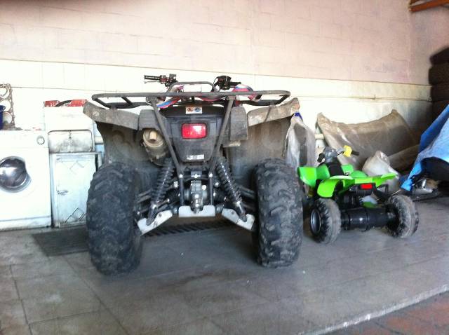 Yamaha Grizzly. ,  \,   