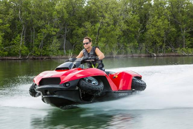 Мотовездехода амфибии Quadski