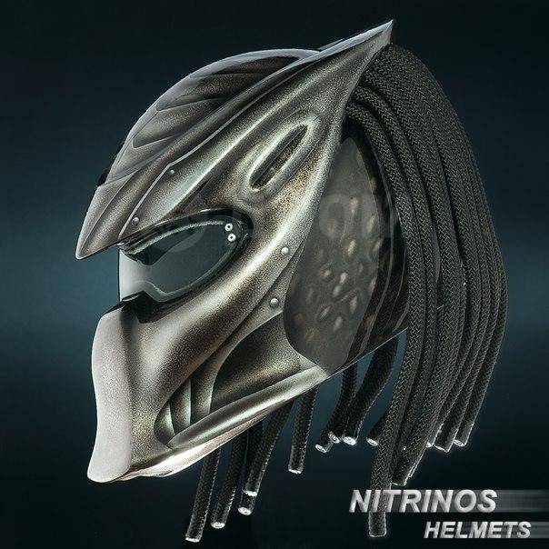 Мотошлем хищника Predator от Nitrinos