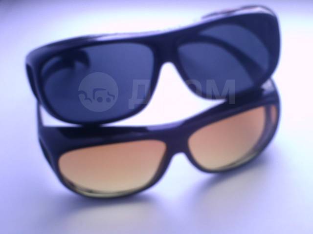 Очки водителя HD Vision Wraparounds 2 пары, новый, в наличии. Цена: 500 ...