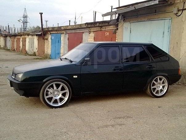 Ваз 2109 черная тюнинг