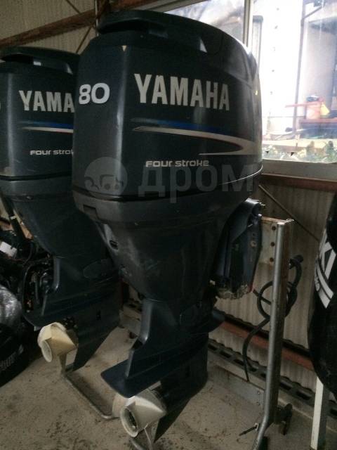 Купить мотор ямаха красноярске. Мотор Ямаха 80. Лодочный мотор Yamaha 80 л.с. Yamaha 80 Лодочный мотор. Ямаха 80 4-х тактный.