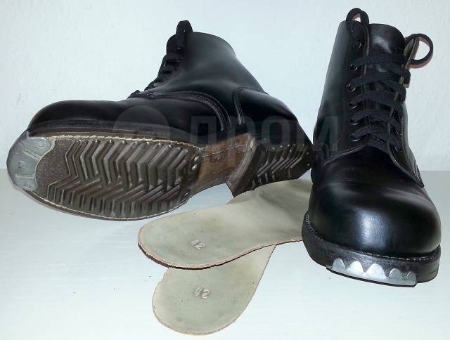 Ботинки для байкеров Бундесвер 1960 годы оригинал-чоппер-харлей, новый, вналичии. Цена: 15 000₽ во Владивостоке