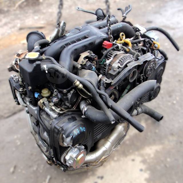 Контрактный б/у двигатель EJ20X на Subaru