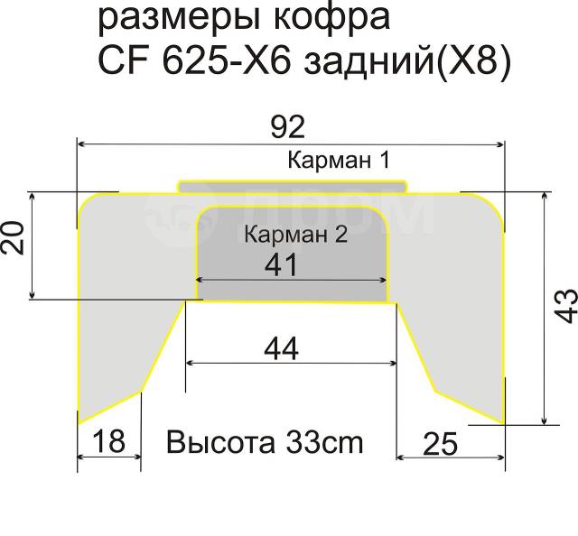 Кофр для рулона с чертежами 5 букв