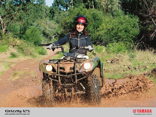 Yamaha Grizzly 125. ,  \,   