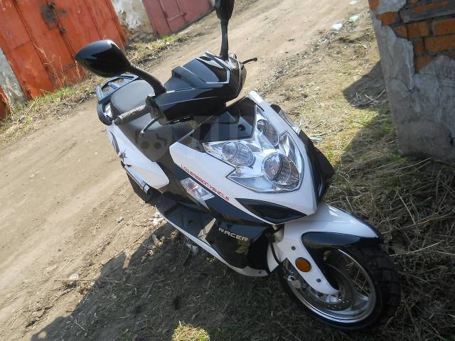 Глушитель скутер рейсер rc50qt 3