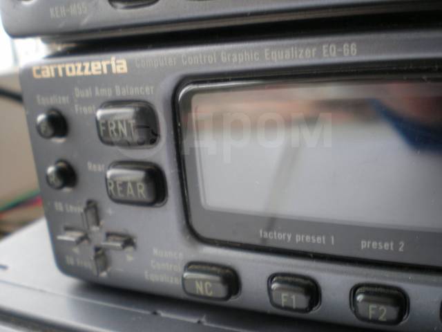 Carrozzeria EQ-66 Computer Control Graphik Equalizer, 1 DIN