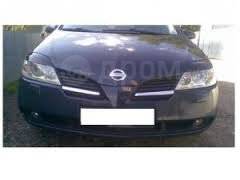 Накладки фар (реснички) Nissan Primera P12, 2001-2007г.