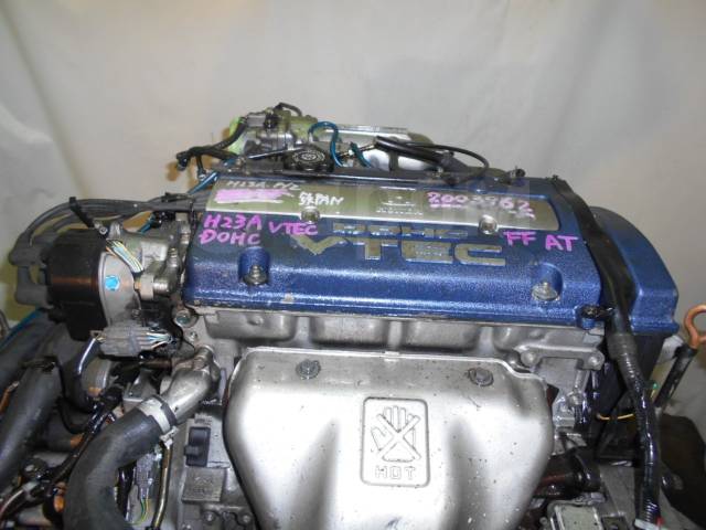 Контрактный б/у двигатель + акпп H23A на Honda