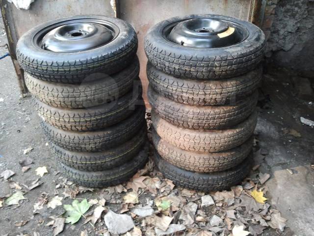 Запасные колеса (банан, желток, запаска) Bridgestone 125/65 R16, 16 ...