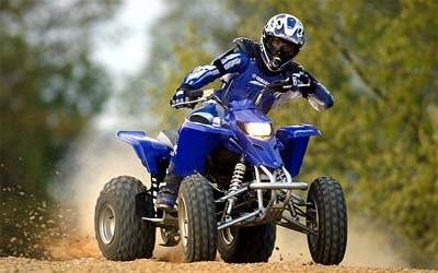 Yamaha Raptor дрифт