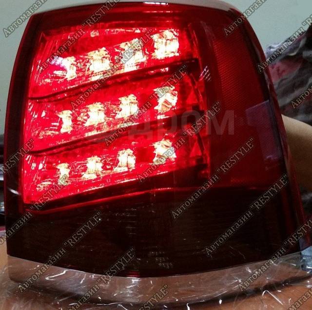 Задние стопы на Lexus JX 470. Крузак 200 в обвесе. Лэнд стоп.