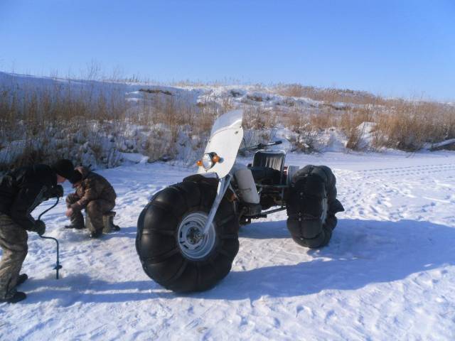 Снегоход из Днепра