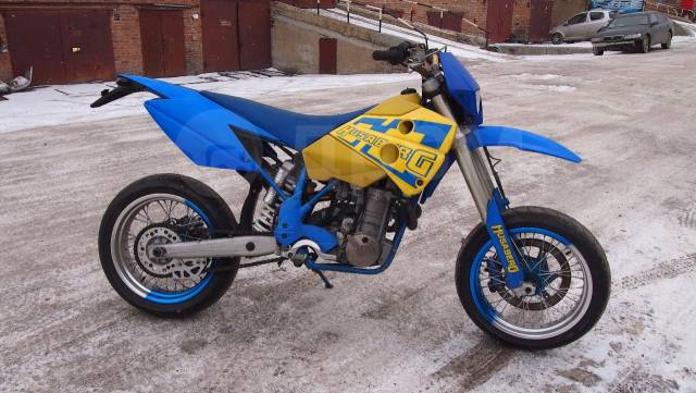 Преимущества мотоцикла Husaberg FS 650e Supermoto 2001 [Мотоциклы moto]