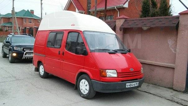 Ford transit объем бака