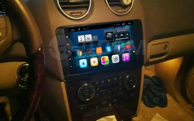 Как снять магнитолу на мерседес gl350 x164