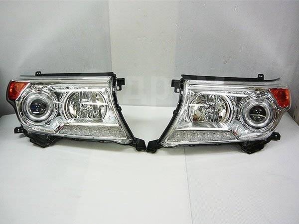Купить Фары для Toyota Land Cruiser 200 (Тойота Ленд Крузер 200) 2013 ...