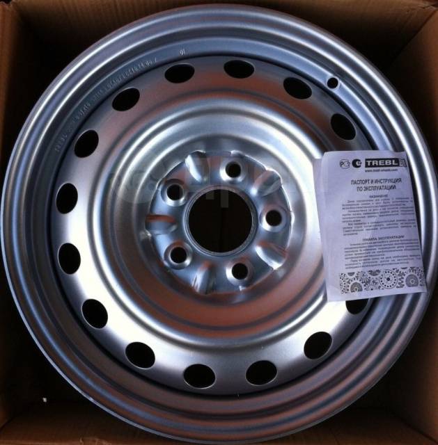 Новые штампованные диски Trebl на Suzuki Grand Vitara на 16", 1 шт ...