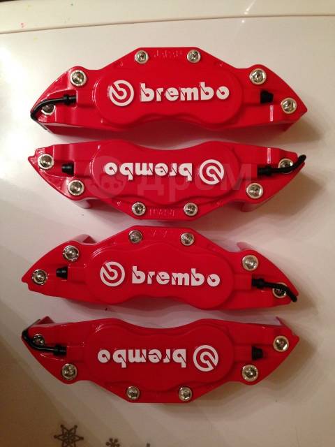 Наклейки на суппорта brembo