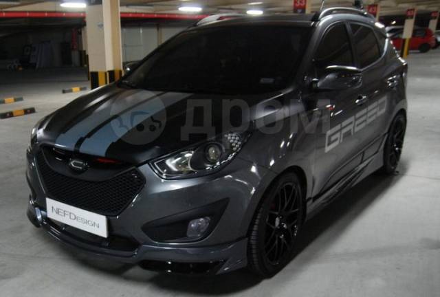 Хендай ix35 тюнинг фото Купить Тюнинг-обвес "NefDesign" для Hyundai Tucson IX35 во Владивостоке по цене: