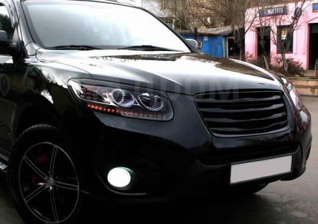 Хендай санта фе 2 тюнинг фото Купить Решетка радиатора "Luxury VIP KSpeed" на Hyundai Santa Fe 2009+ во Владив