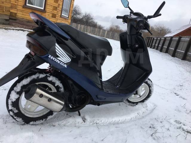 Honda Dio 28zx сине фиолетовый