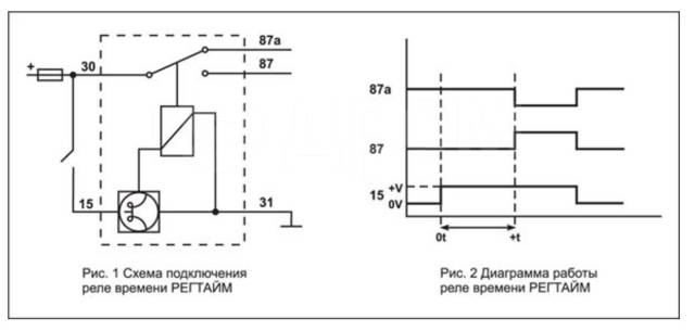 Реле 4613787 02 схема подключения