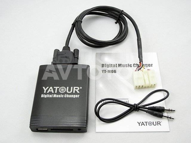 mp3 usb адаптер yatour yt-m06 для toyota