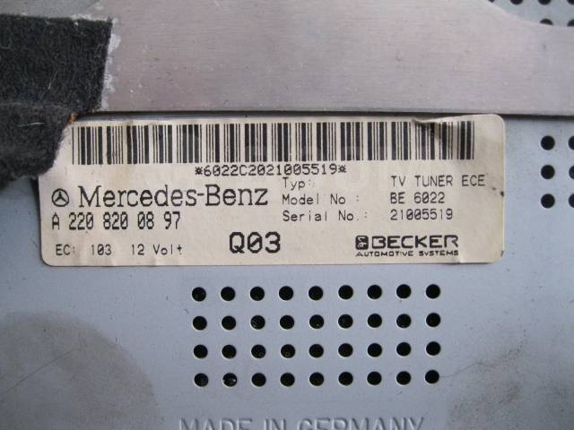   Mercedes W220  