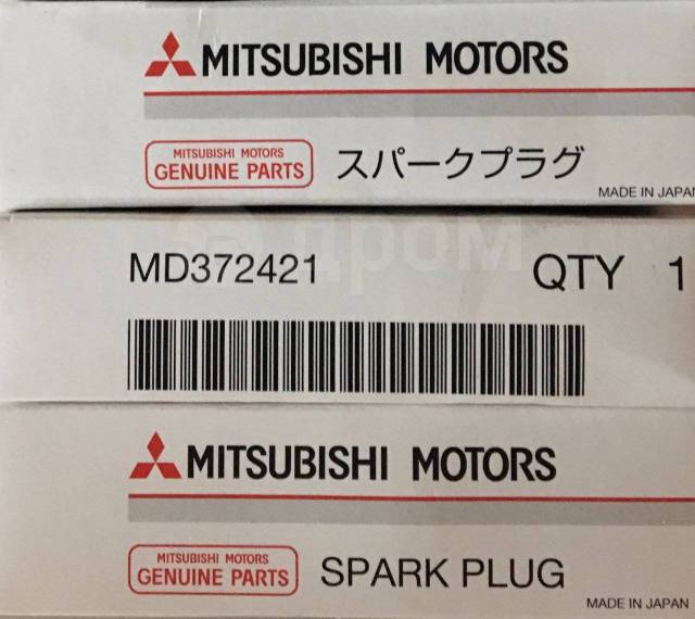 Купить Свеча зажигания MD372421 Mitsubishi оригинал в Новосибирске по ...