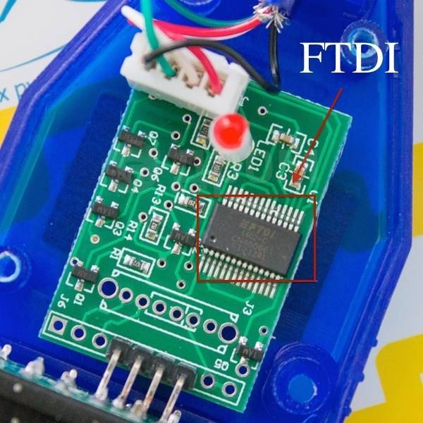 K-line адаптер на чипе FTDI FT232