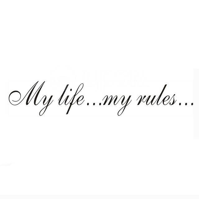 Картинка my life my rules