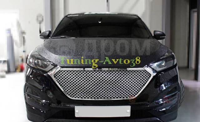 Купить Решетка радиатора в стиле Bentley Hyundai Tucson 2015- в ...