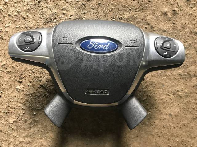 подушка безопасности водителя форд фокус 3/ford focus 3 11 - Главное фото