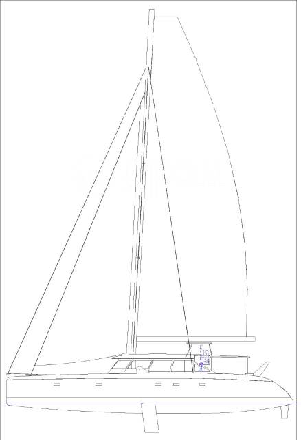Как легко нарисовать катамаран